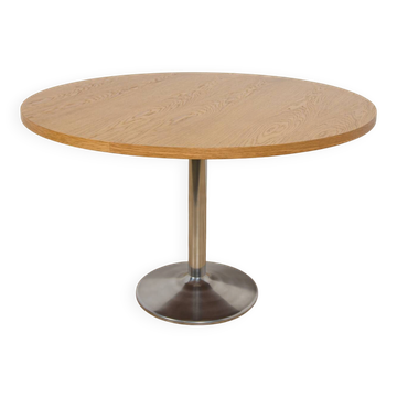Mid-Century Oak Dining Table, Denmark, 1970s
