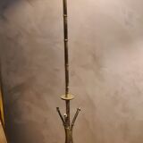 Lampadaire style bambou acier peint