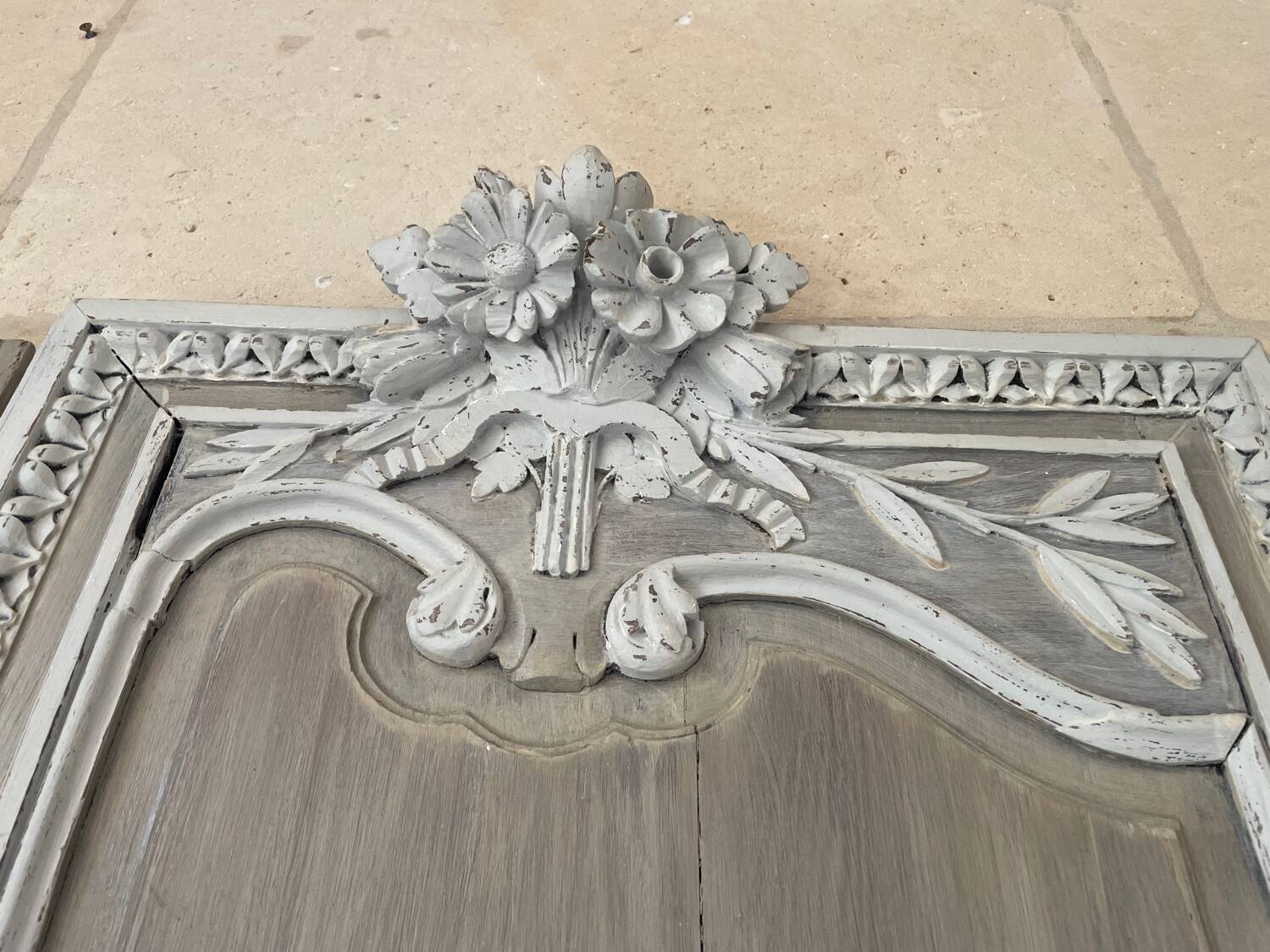 Pair of patinated doors