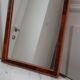 Wooden mirror marquetry 30s 17x22cm
