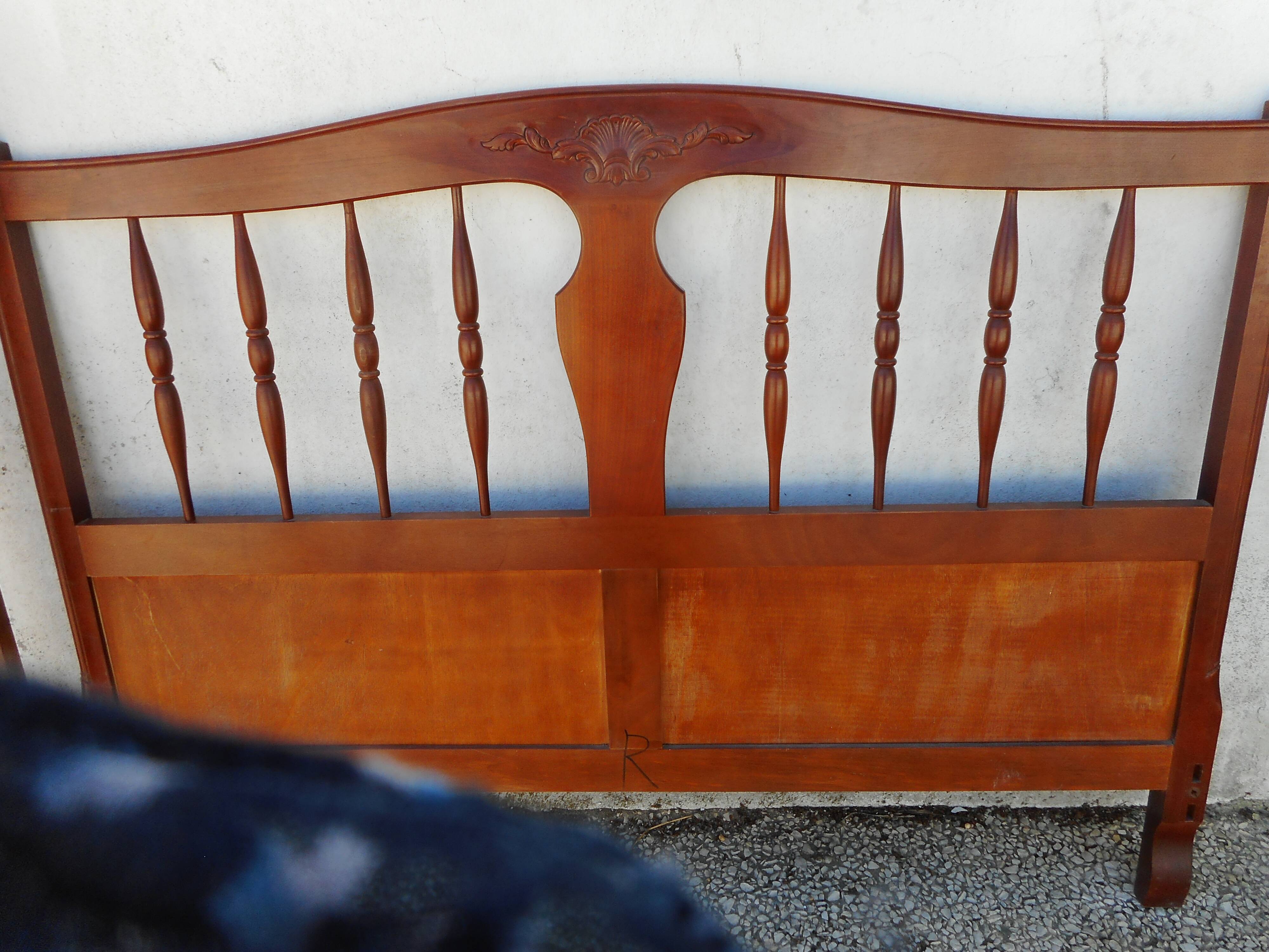 Two-person Louis XV style bed