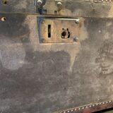 Leather trunk