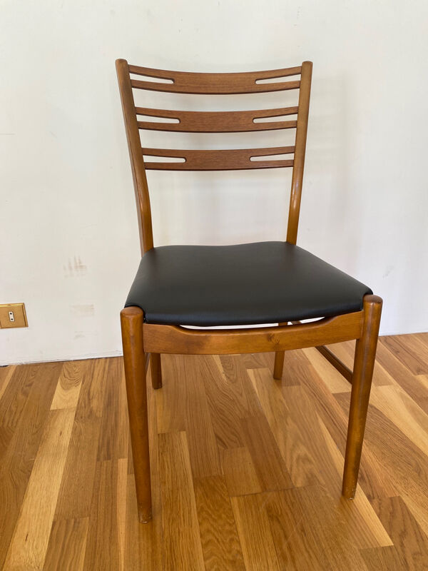 Lot de 4 chaises scandinaves de farstrup