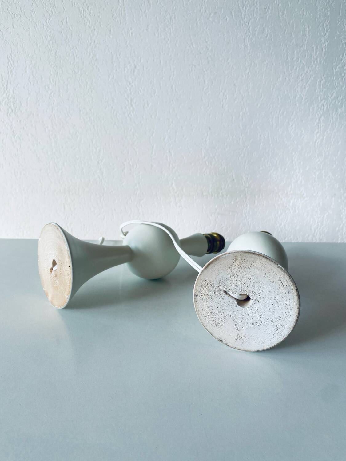 Paire de lampes de chevet vintage
