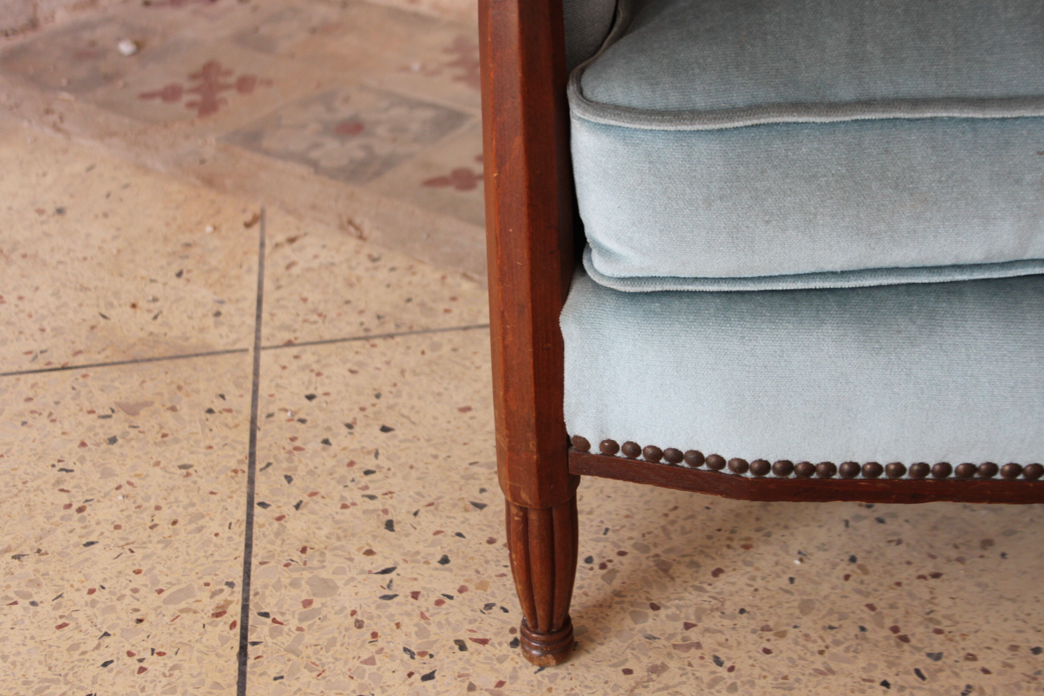 Art déco armchair years 30