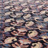 Tapis d'Orient Ancien Iran Afshar : 1,14 X 1,36 Mètres