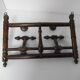 Wearing coat hanger wooden, old bamboo style