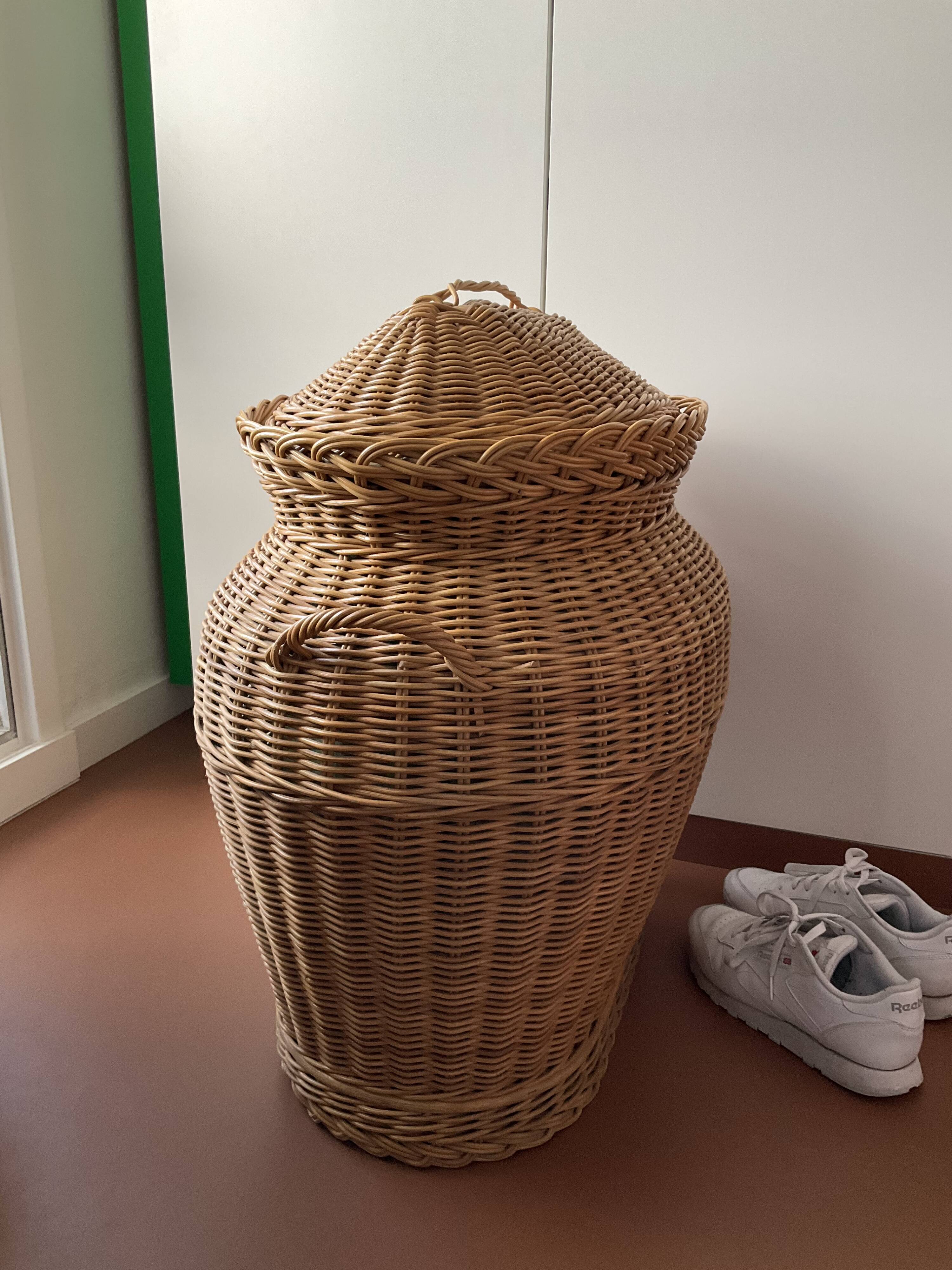Panière à linge vintage