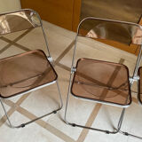 Plia 5 chairs by Giancarlo Peretti for Castelli vintage