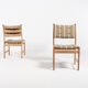 Bench in 3 elements and pair of chairs by Kurt Østervig for KP Møbler Denmark 1960