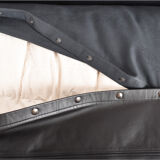 De Sede DS 169 convertible leather sofa, E. Ambühler, 1960