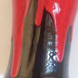 Vallauris ceramic vase 60s Height 37 cm