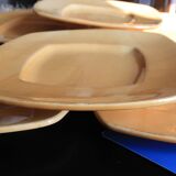 Ceramiche Toscane square plates - yellow