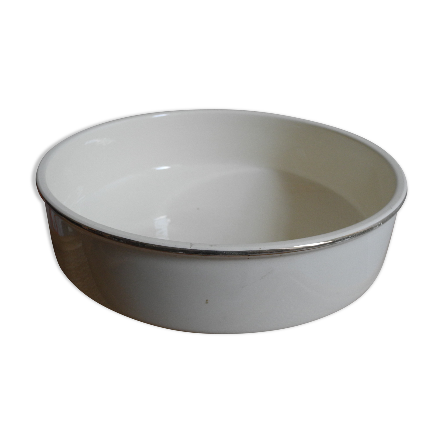 Sarreguemines old French basin earthenware basin