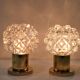 Pair of Design Table or Wall Lamps by Preciosa, Kamenicky Senov, Czechoslovakia, 1960's.