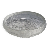 Frosted glass bowl 'Lunaria' by Tapio Wirkkala for Iittala 1972