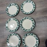 Set of 6 plates