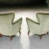 1/3 fauteuils Danois année 50 à Oreilles