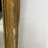 Louis Philippe mirror in wood and gilded stucco, 19th century