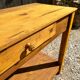 Old wooden workbench
