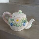 Antique slip teapot