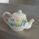 Antique slip teapot