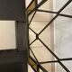 Wrought iron coat rack