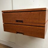 Pair of wall bedside tables