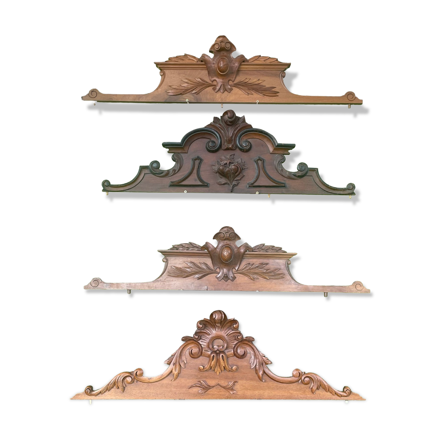 Pediments for wall decoration