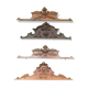 Pediments for wall decoration