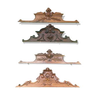 Pediments for wall decoration