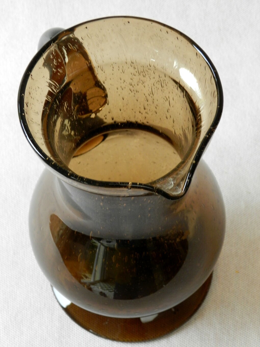 Vintage blown glass decanter