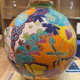 Vase Émaux de Longwy