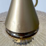 Vintage Scandinavian Glass Pendant Light