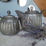 Art deco objects in their art tin juices