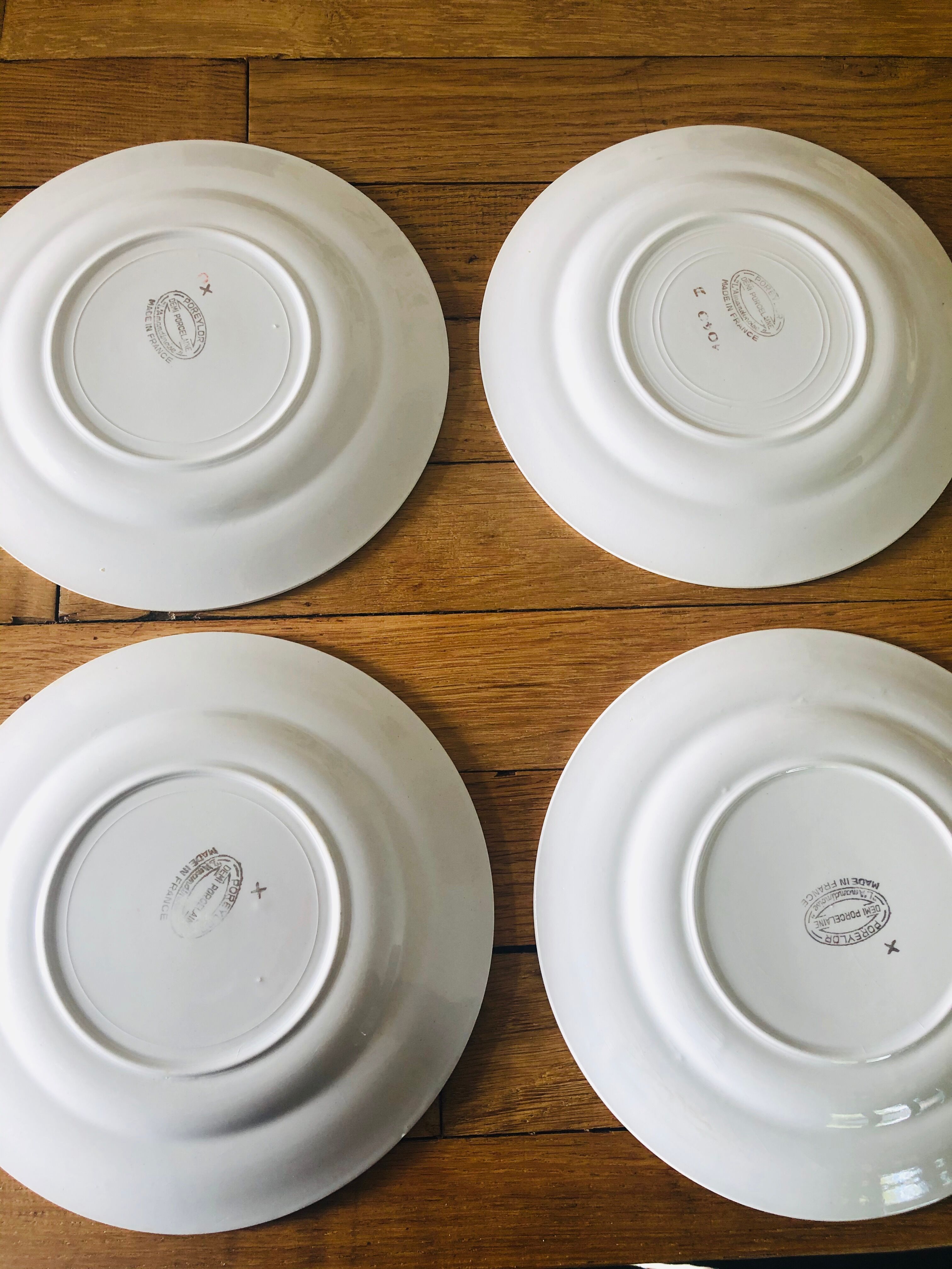 Old plates L'Amindinoise