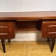 Mid-Century Retro Vintage Teak Floating Top Desk by G Plan Fresco Range Designed by Viktor Wilkins