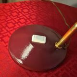 1960-70 red and gold desk lamp 32x22 good condition