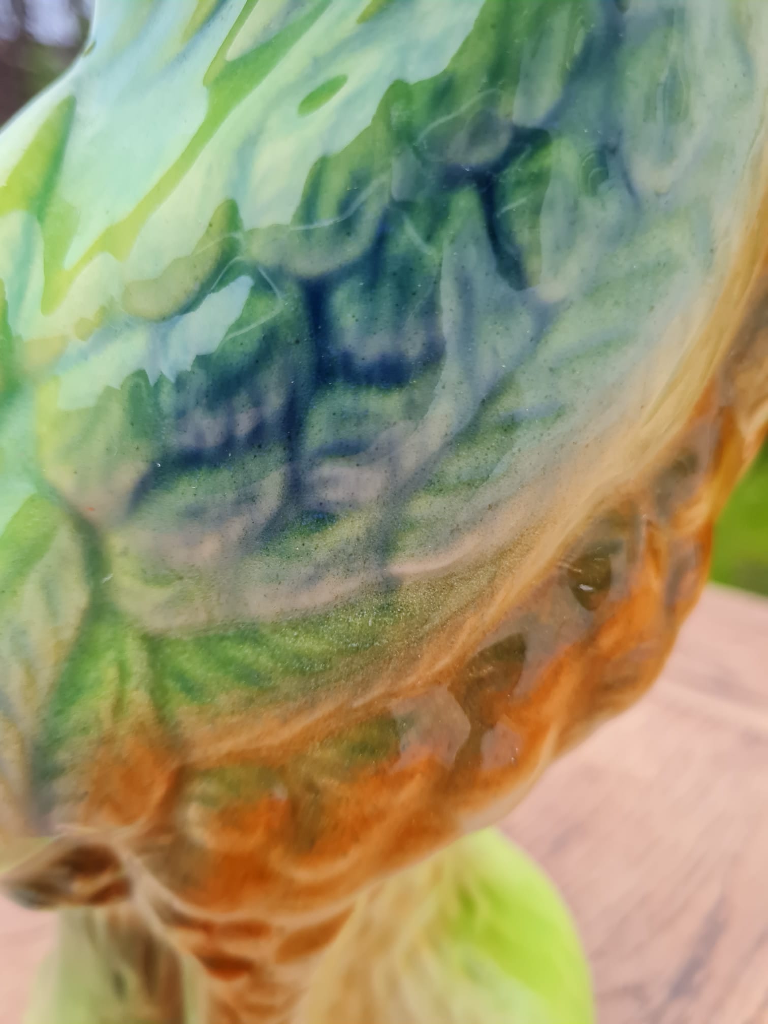 Zoomorphic pitcher rooster Saint-Clément