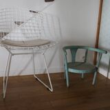 Fauteuil enfant Baumann bleu, 1940