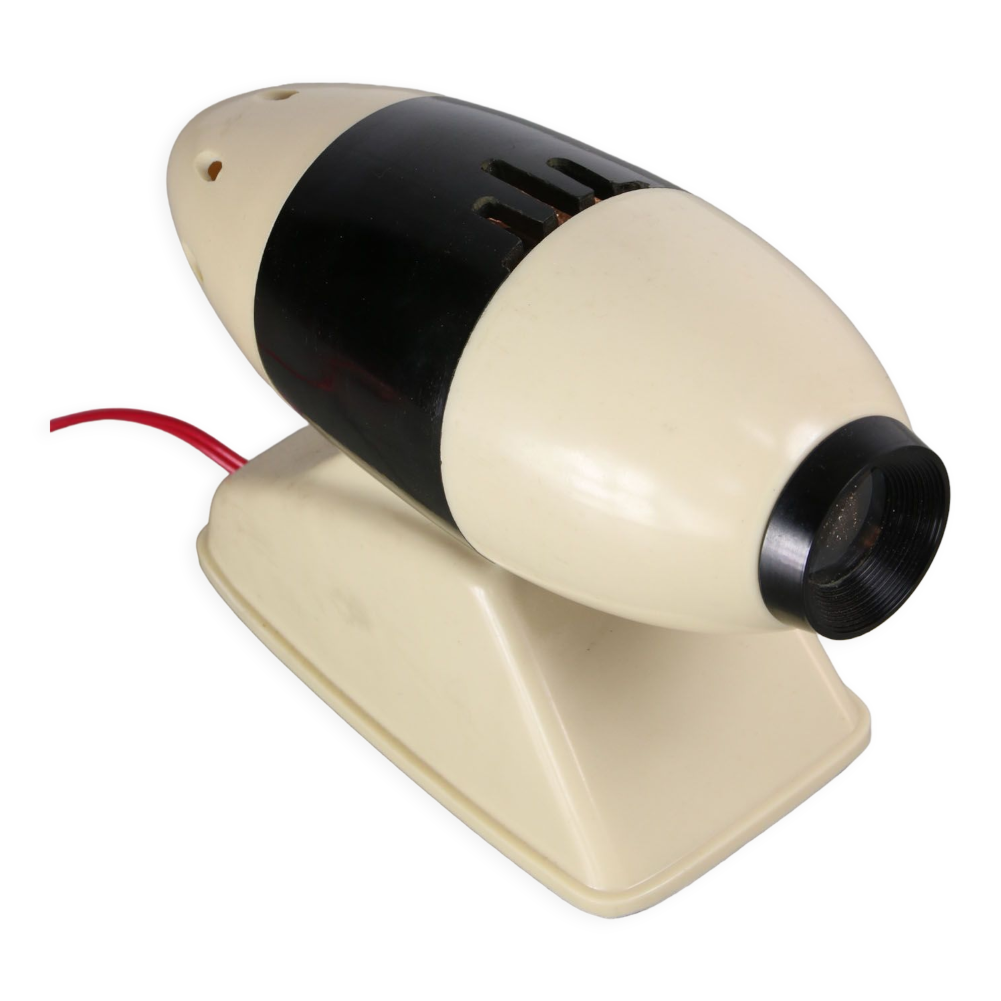 Mid-century cream projector from bakalite