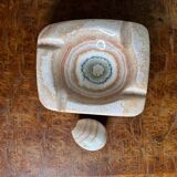 Cendrier en marbre XL avec oeuf