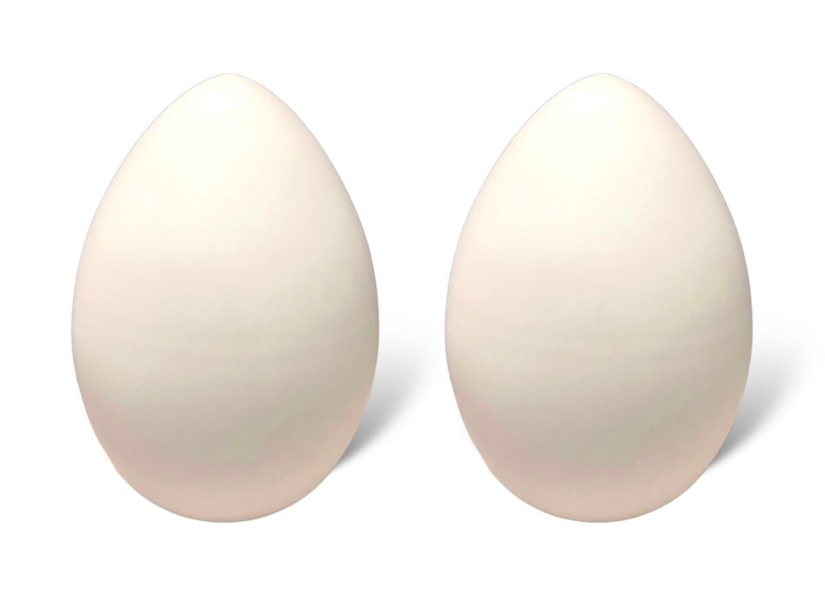 Lampes oeuf en verre de Murano, années 1970