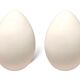 Murano glass egg lamps, 1970s, set of 2