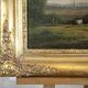 Village, 19th Century, Oil on Canvas, Framed