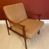 Fauteuil par Fred Kayser vor Vatne, années 1960