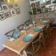 Large farmhouse table from Tonge in restored solid oak – 220 cm