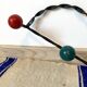 Vintage wall coat rack
