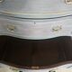 Antique English wooden commode with mirror.