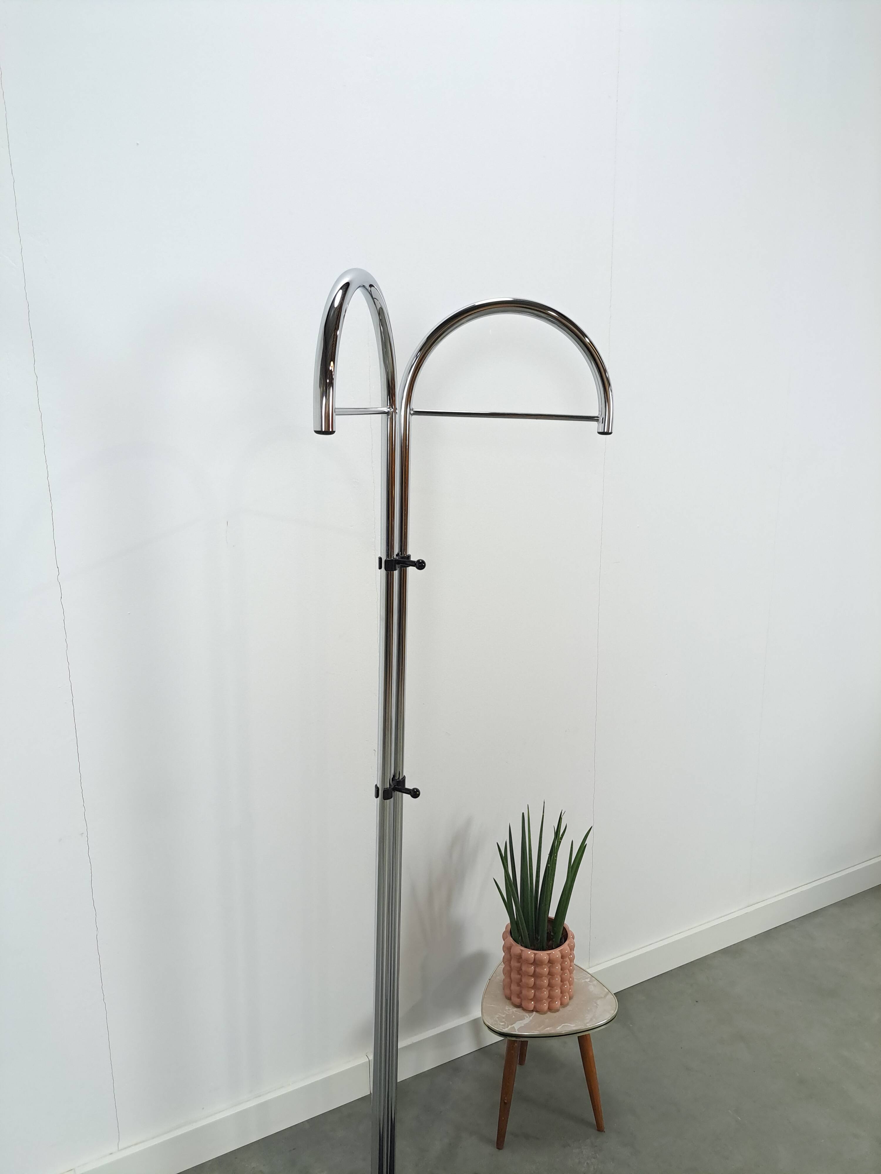 Vintage tall coat rack.